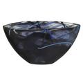 Kosta Boda 6.25 in. Contrast Bowl - Black 7050510